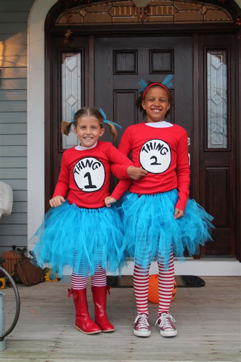 Thing 1 Thing 2 Halloween Costume (1 - 60 of 173 results) Price () Shipping All Sellers Thing 1 Style Iron-On Transfers, Toddler, Youth, Adult Sizes, Halloween Costume. . Halloween costumes thing 1 and 2